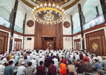 Masjid Ukhuwah Yang Megah Itu Kini Telah Dibuka Untuk Sholat Jumat