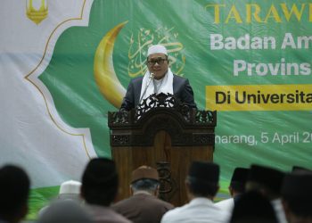 Sambutan Rektor Pada Tarawih Keliling BAI Jateng di Unissula