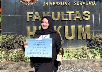 Mahasiswa FH Unissula Raih Best Speaker Debat Nasional