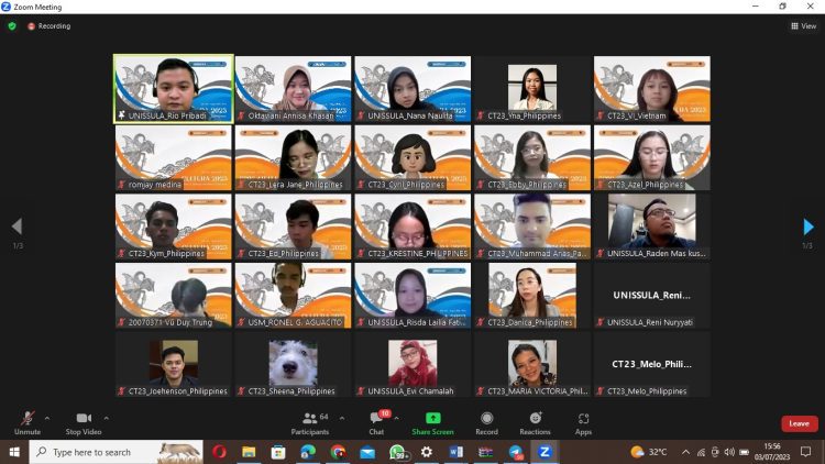 Mahasiswa Amerika dan Ukraina Tertarik Belajar Bahasa di Unissula