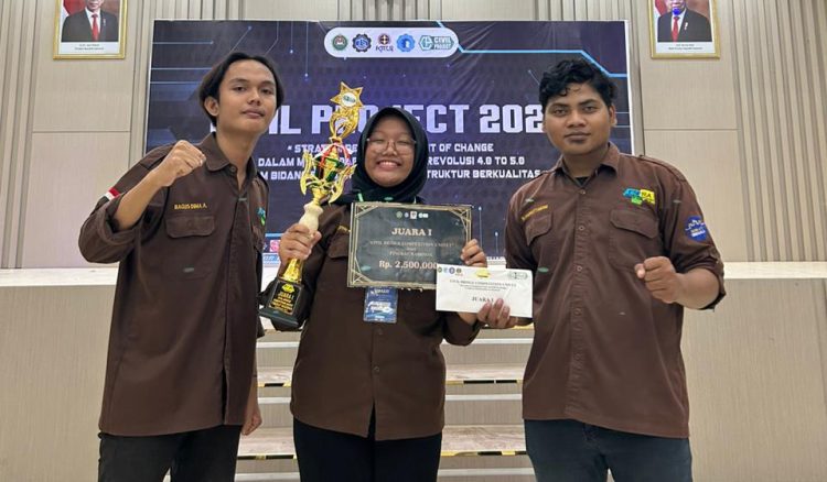 Teknik Unissula Juara Nasional Kompetisi Jembatan