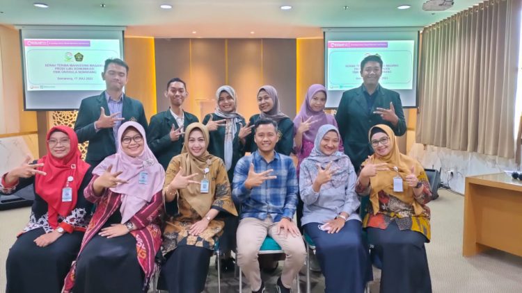 Berikan Banyak Ide Direktur RSIGM Minta Pemagangan Mahasiswa Komunikasi Unissula Dilanjutkan