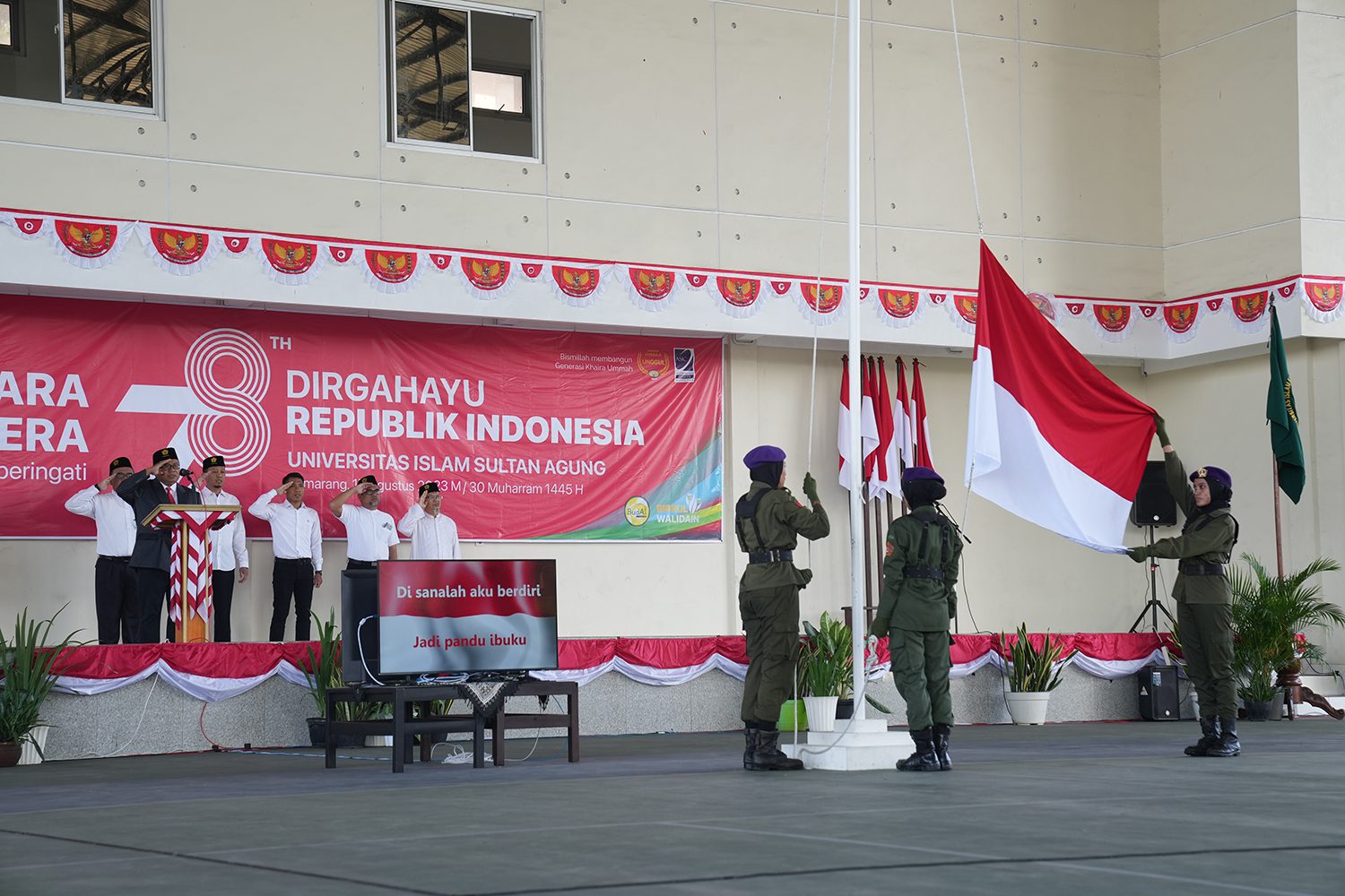 Peringati HUT Kemerdekaan, Unissula Dorong MBKM untuk Wujudkan