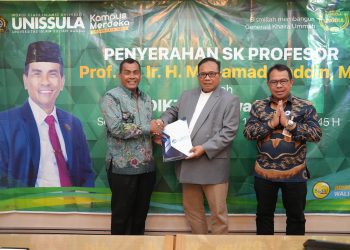 Prof Haddin Guru Besar Ke 48 Unissula