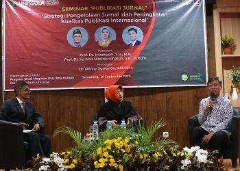 Magister Ilmu Hukum Unissula Pacu Penulisan Jurnal Internasional