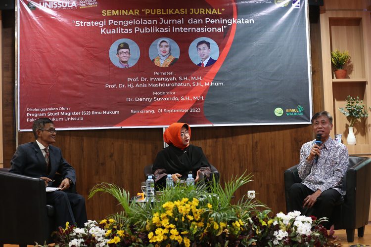Magister Ilmu Hukum Unissula Pacu Penulisan Jurnal Internasional