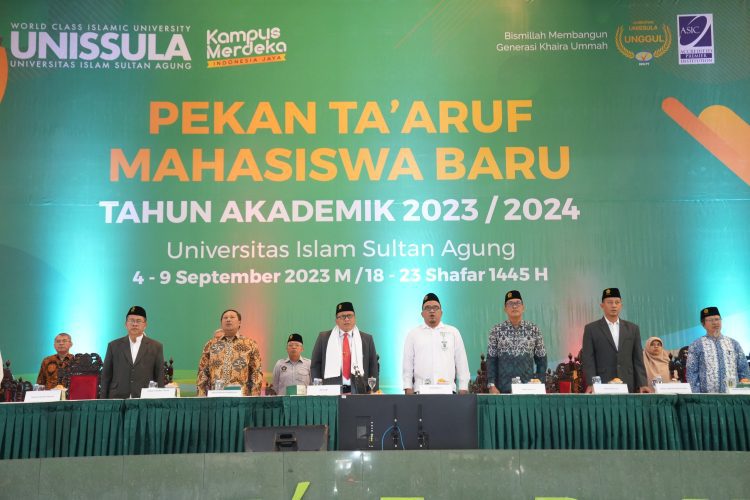 6.303 Mahasiswa Baru Unissula Mengikuti Pekan Taaruf