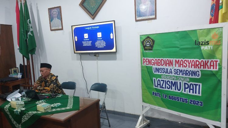 Dosen Unissula Perkuat SDM Lazismu Pati