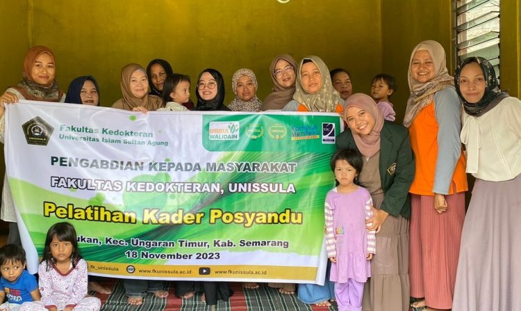 Dosen Kedokteran Unissula Sosialisasikan Iposyandu