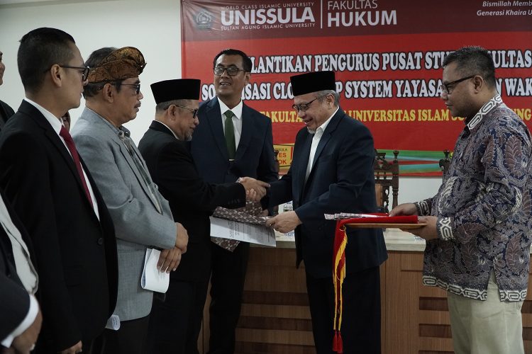 FH Unissula Miliki Tujuh Pusat Studi Hukum