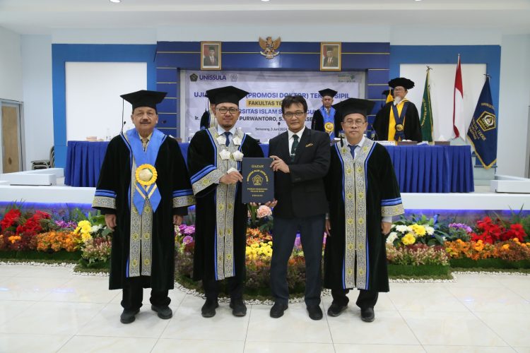 Ir Didik Purwanto Raih Gelar Doktor