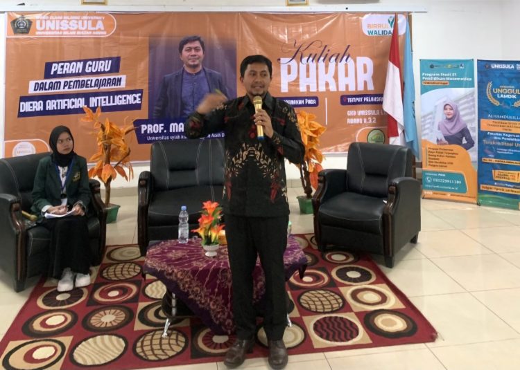 Pendidikan Matematika Unissula Hadirkan Pakar AI
