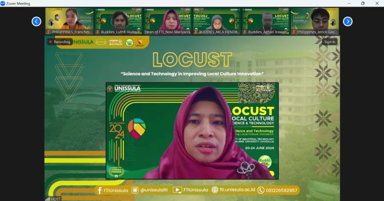 Mahasiswa Fakultas Teknologi Industri Sambut 71 Mahasiswa Asing