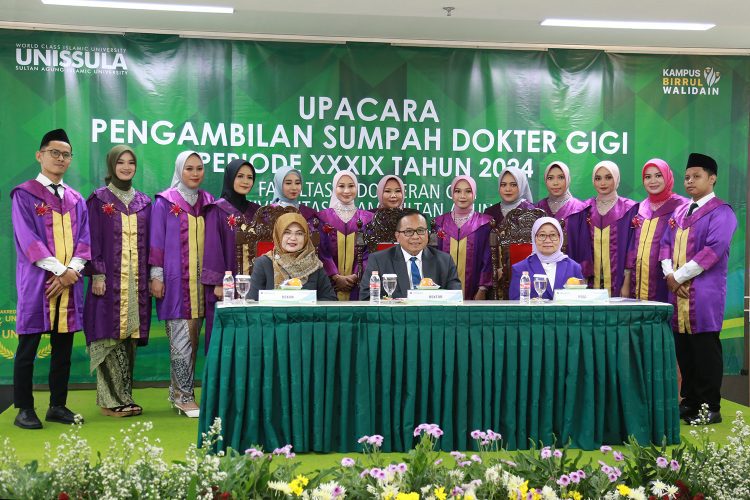 Kedokteran Gigi Unissula Hasilkan 614 Dokter Gigi Baru