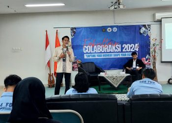 Influencer Dimas Chairullah Meriahkan Fakultair FBIK Unissula