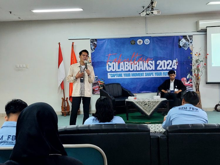 Influencer Dimas Chairullah Meriahkan Fakultair FBIK Unissula