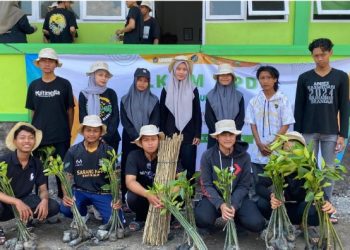 BEM FAI Unissula Gelar Aksi Tanam 700 Bibit Mangrove