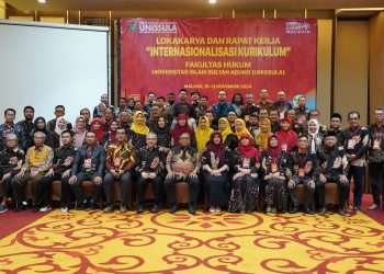 FH Unissula Helat Lokakarya Internasionalisasi Kurikulum