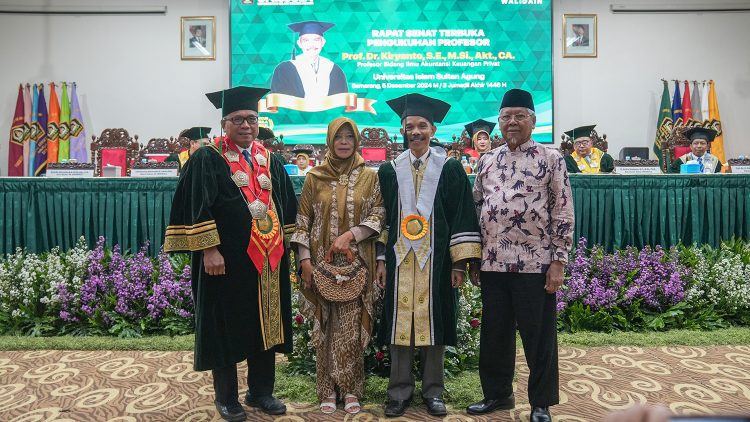 Prof Kiryanto Guru Besar Baru Unissula