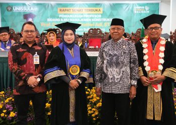 Unggul dalam Riset Internasional Dosen Teknik Unissula Raih Gelar Profesor