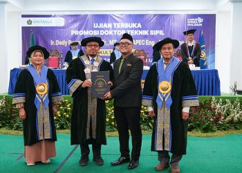 Dedy Rusmiyanto Raih Gelar Doktor di PDTS Unissula