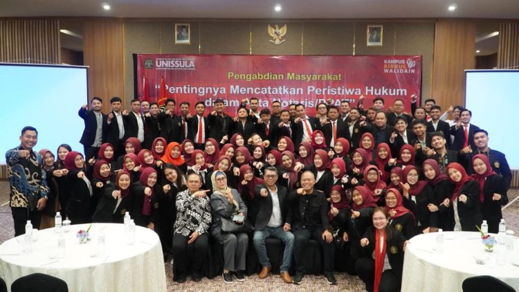 Magister Kenotariatan Unissula Selenggarakan Penyuluhan Hukum di Tawangmangu