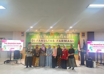 Farmasi Unissula dan Puskesmas Bulusan Gelar Cek Kesehatan Gratis