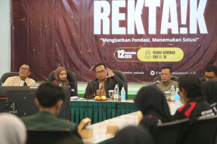 Rektor Bangun Komunikasi Positif dengan Mahasiswa